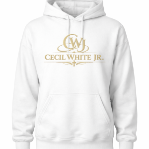 CWJ Cecil White Jr. White Hoodie