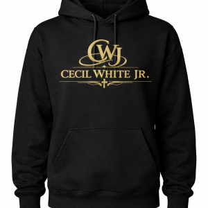 CWJ Cecil White Jr. Black Hoodie